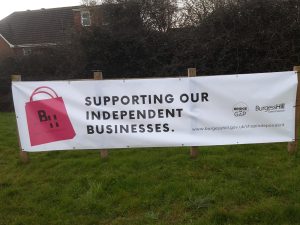 Image of shop independent banner