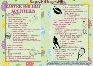 Click here to see the Easter Holiday Activity flyer