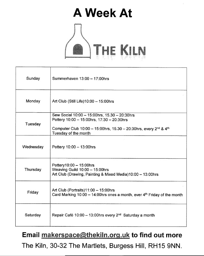 A week at the Kiln