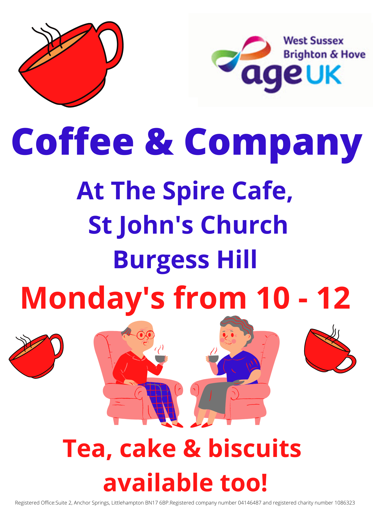 Age UK Coffee @Spire Cafe