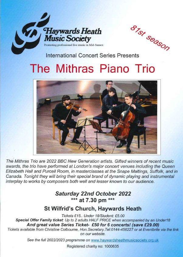 The Mithras Piano Trio