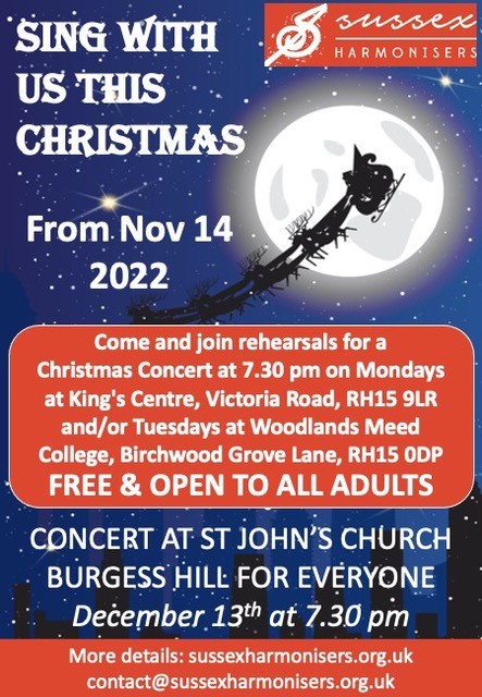 Christmas Concert poster