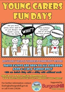 Young Carers Fun Days Poster