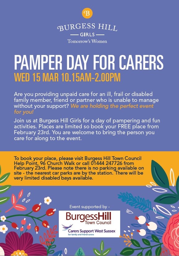 Pamper Day For Carers Mar 2023