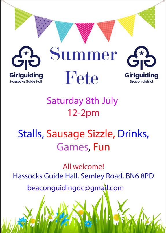 Summer Fete, Hassocks Guide Hall