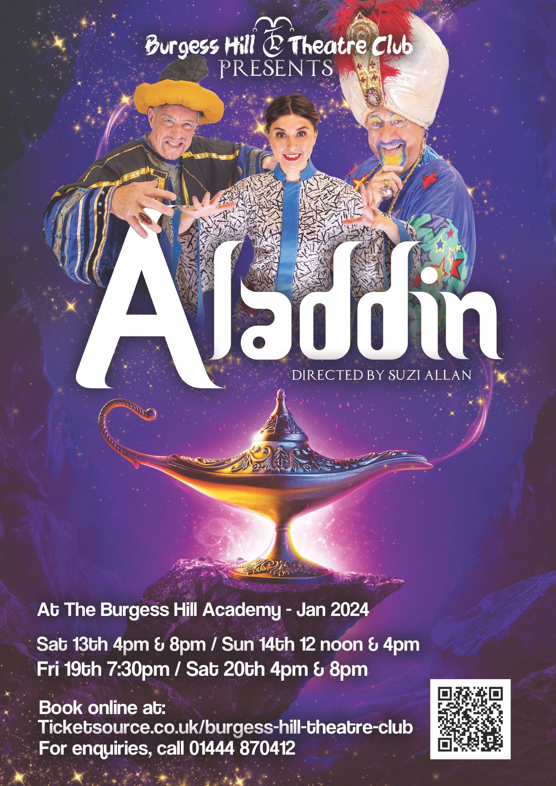 Burgess Hill Theatre Club Presents Aladdin
