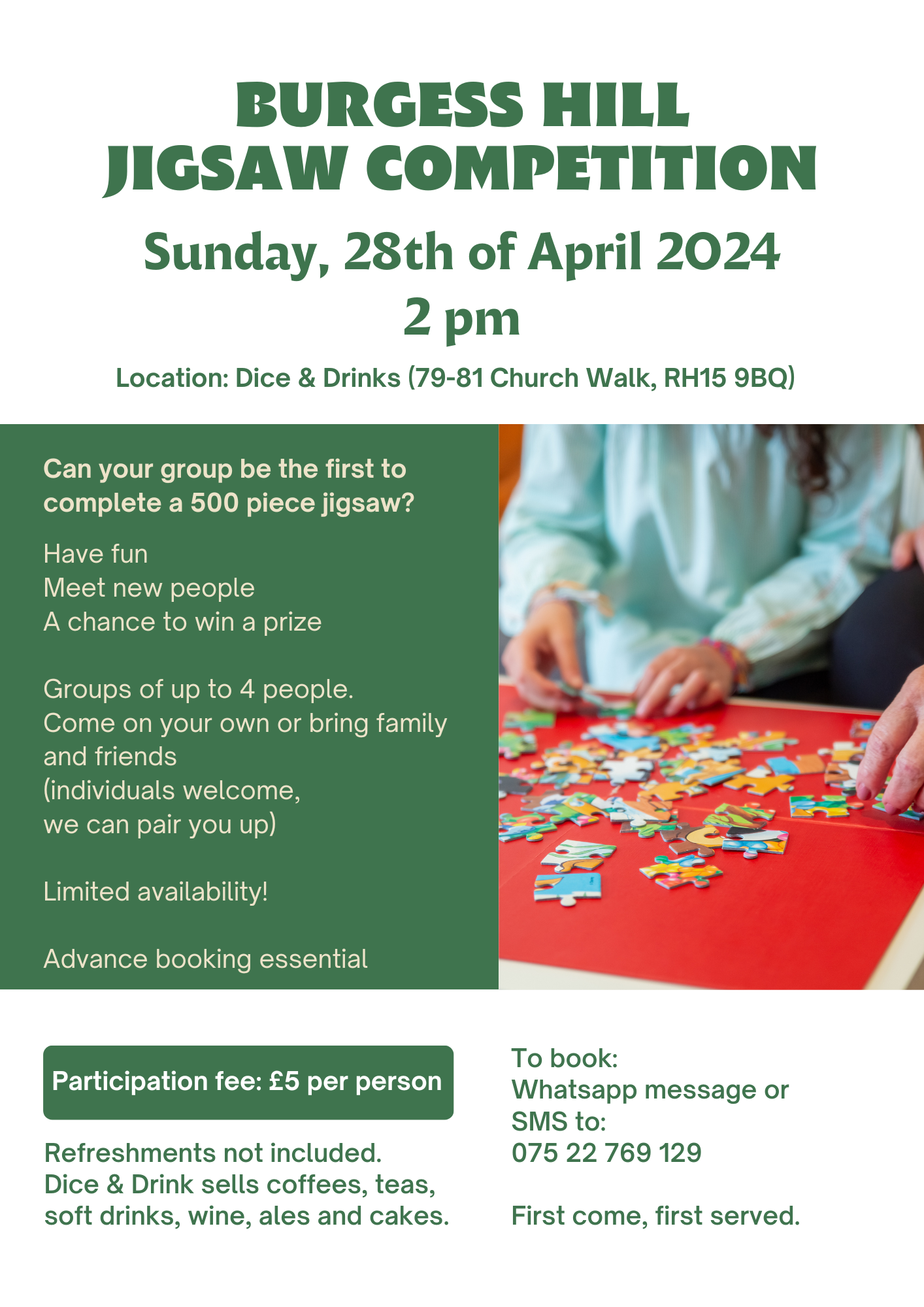 Burgess Hill Jigsaw Competition