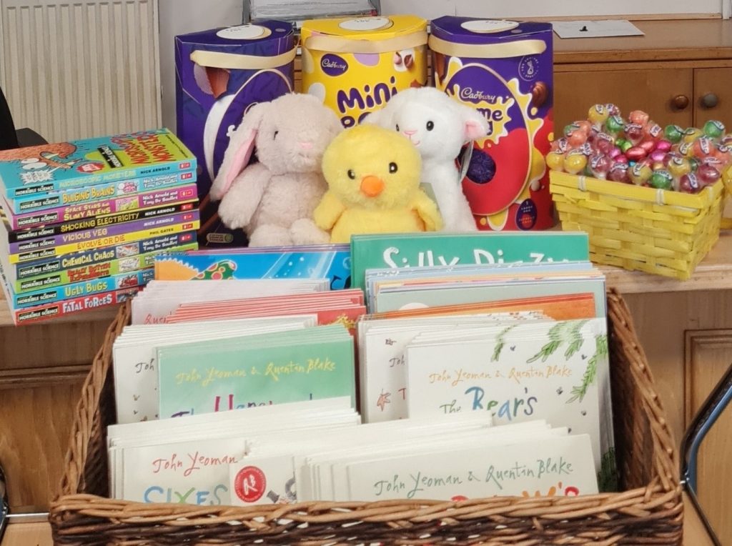photo of Easter Trail prizes