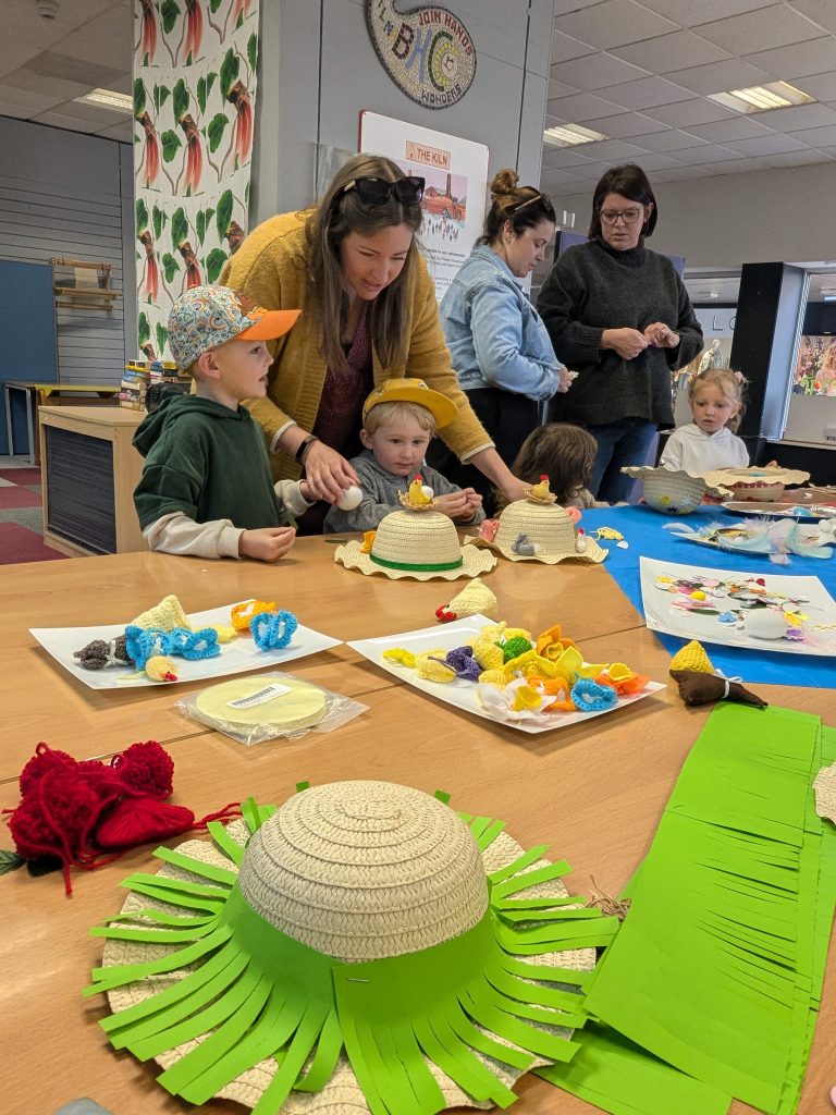 Photo of Easter bonnet making