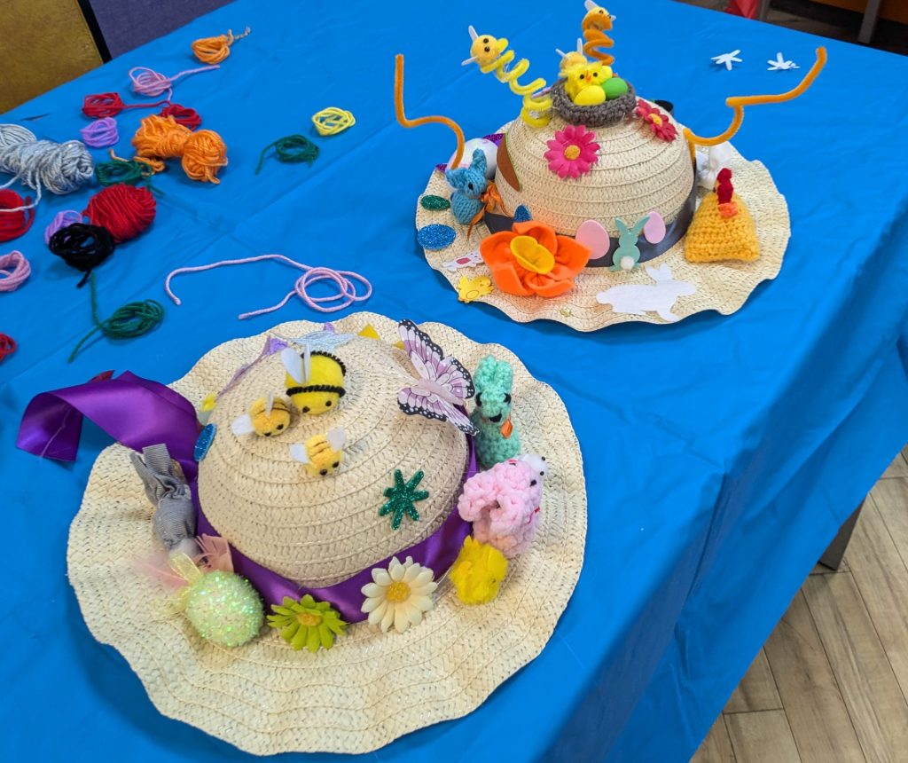 Photo of Easter bonnet making