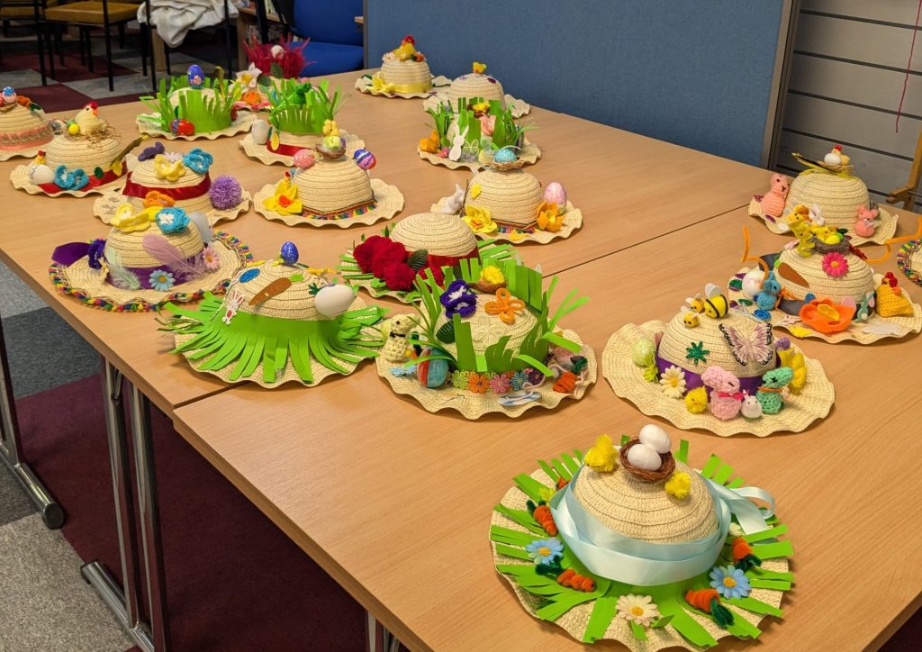 Photo of Easter bonnet making