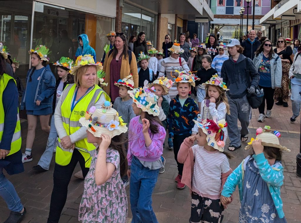 Photo of Easter bonnet parade