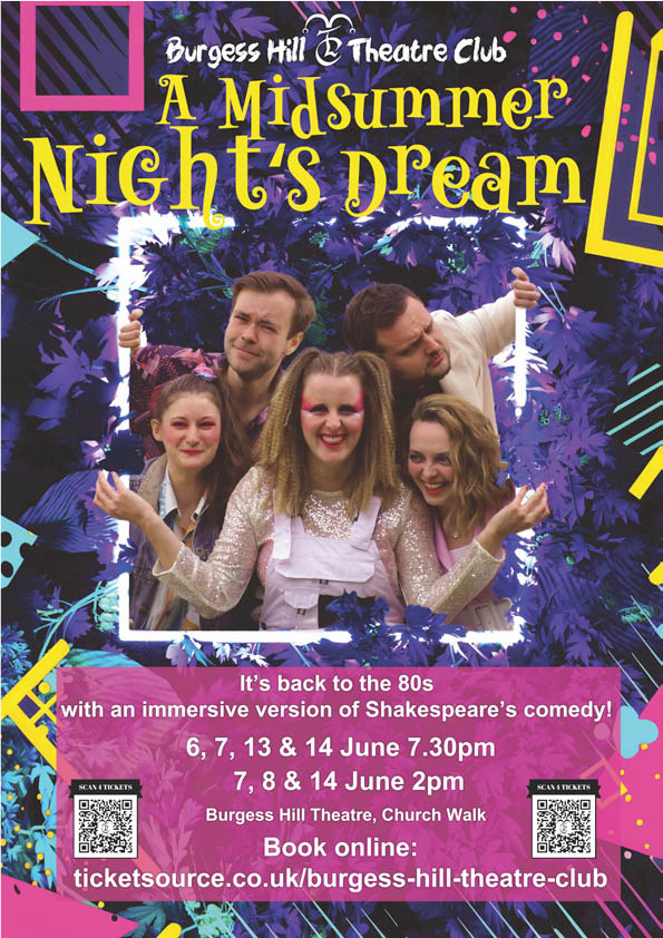 Burgess Hill Theatre Club presents A Midsummer Night’s Dream